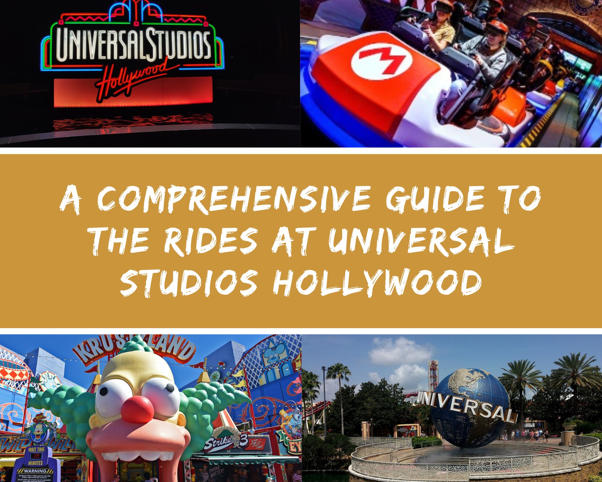How Many Rides at Universal Studios Hollywood