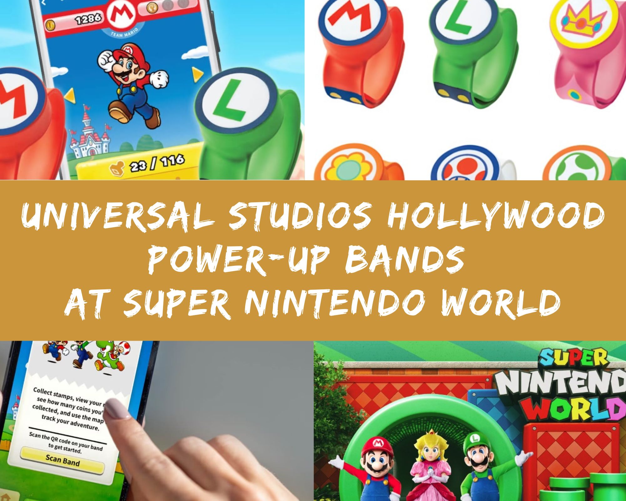 Power-Up Bands at Super Nintendo World