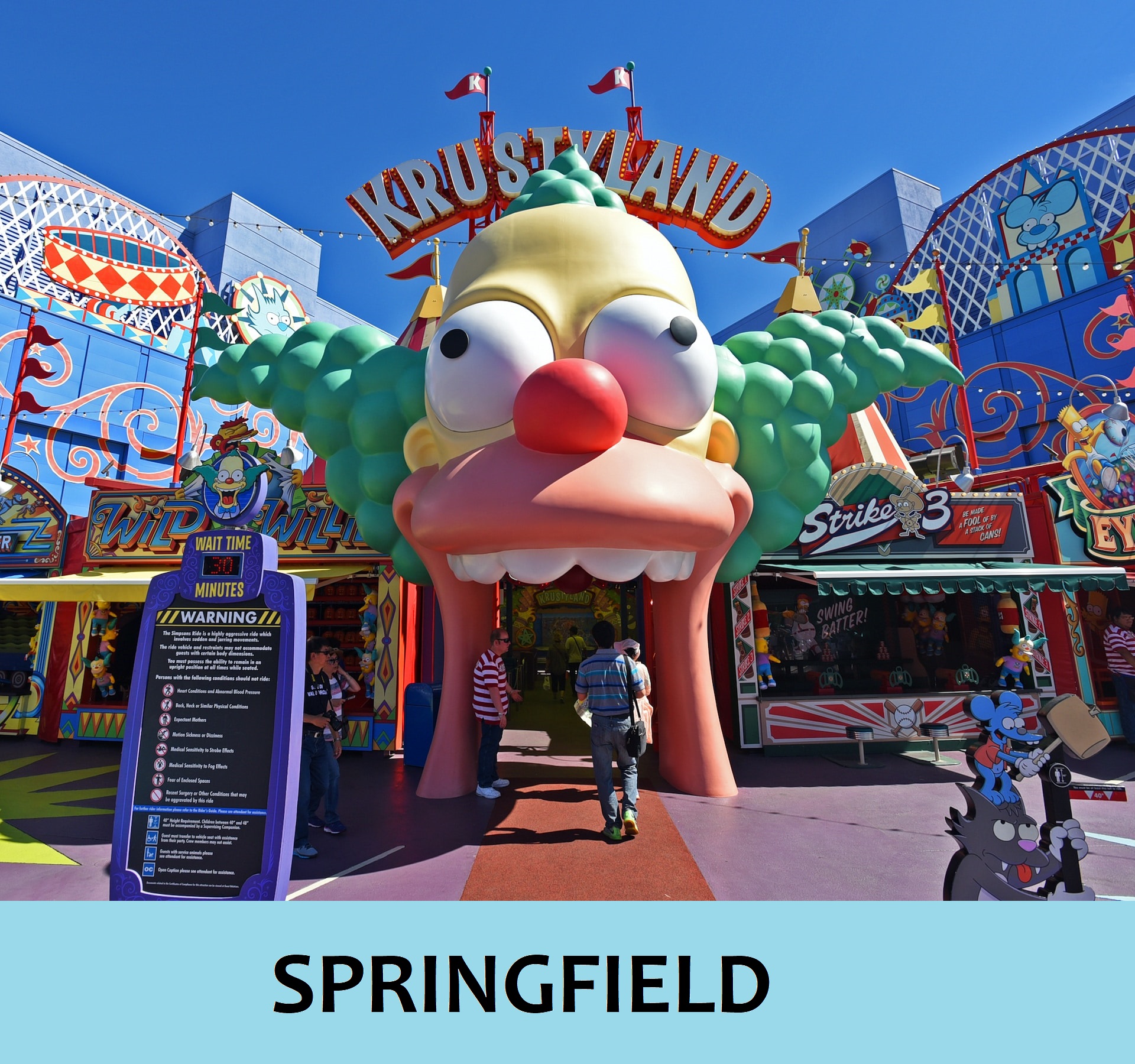 Springfield Universal Studios Hollywood