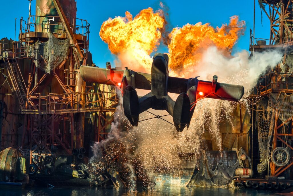 Universal Studios Hollywood’s “Waterworld” show
