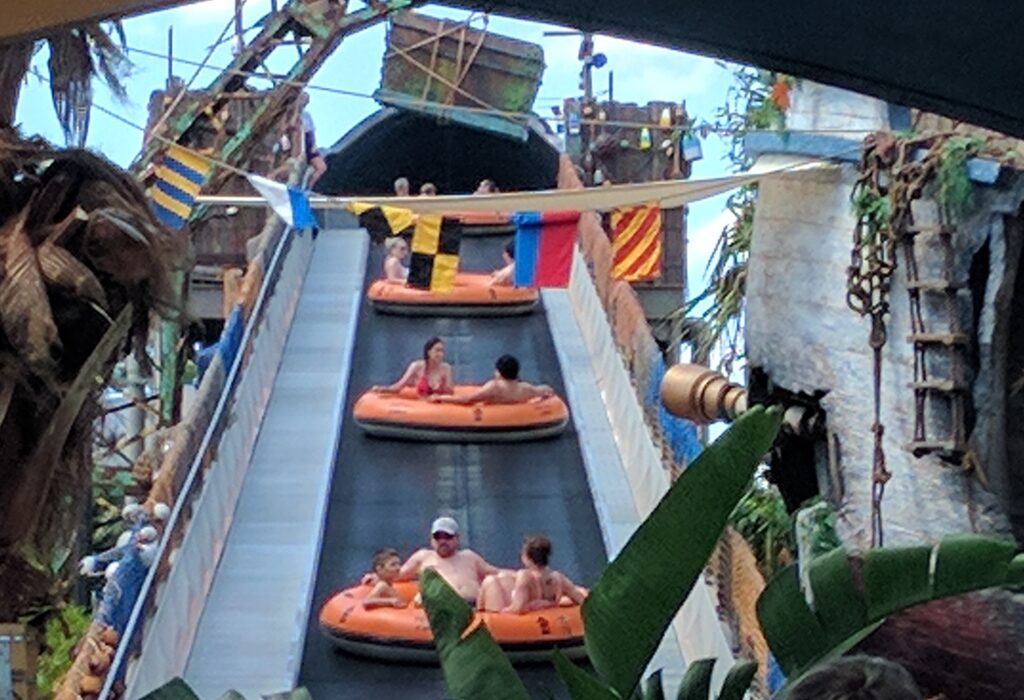 Miss Adventure Falls at Disney's Typhoon Lagoon Water Park